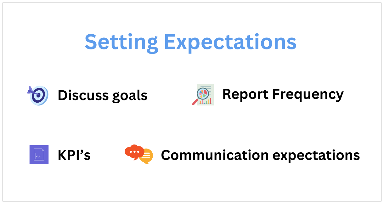 How to set expectations